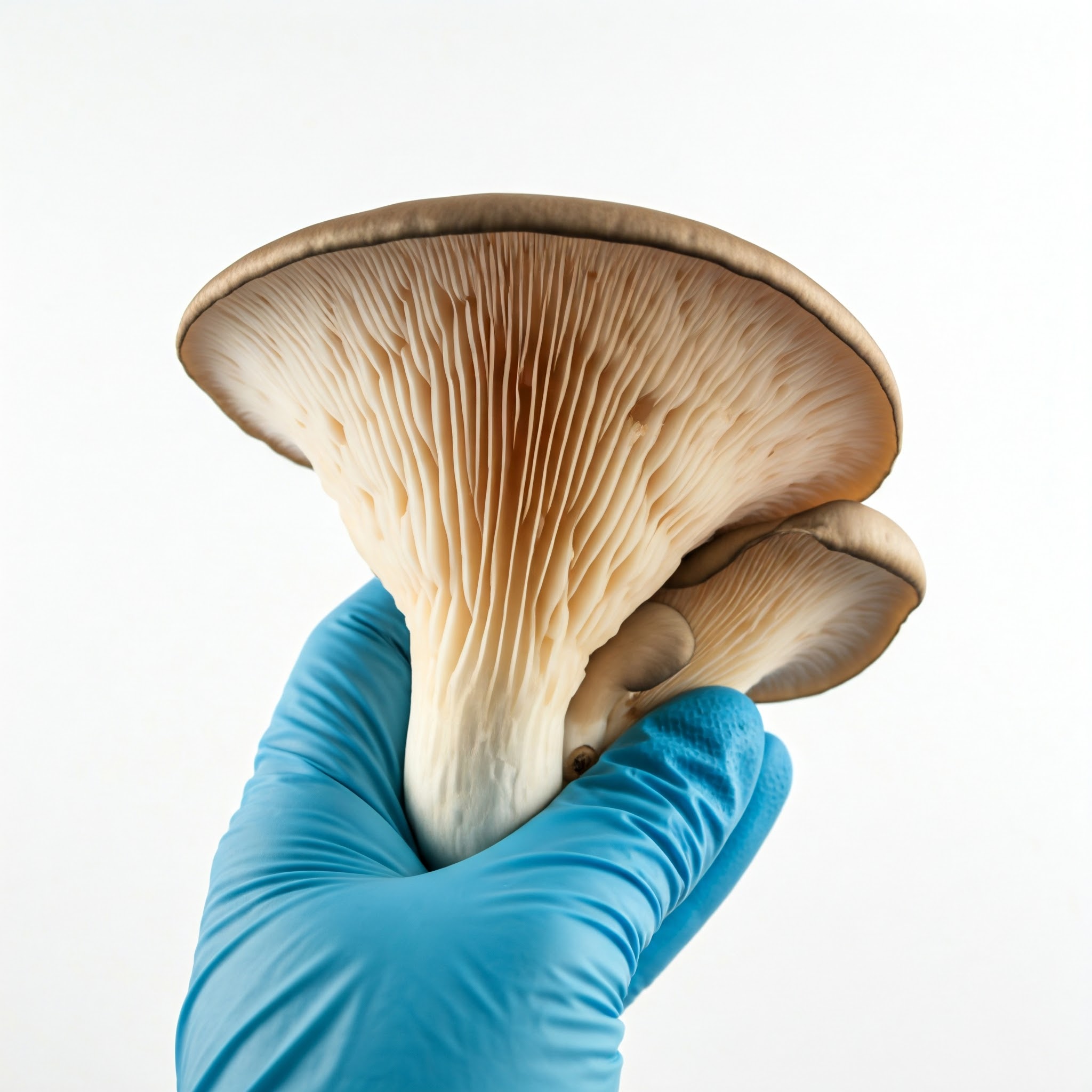 Harvesting mushrooms